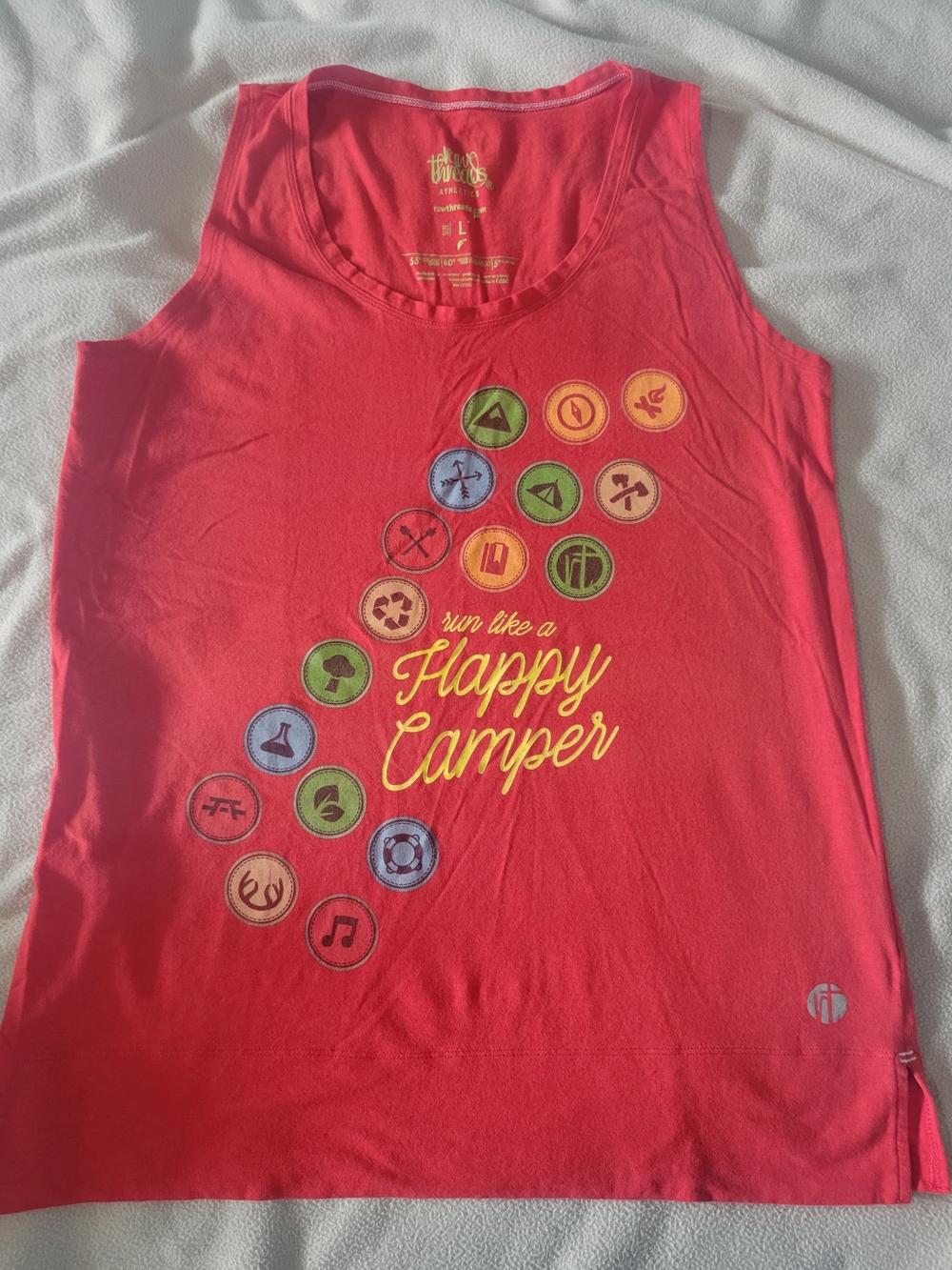 Women's 'Happy Camper' Graphic Tank Top